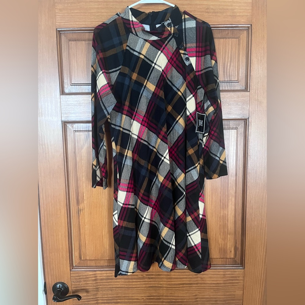 BNWT Plaid Dress